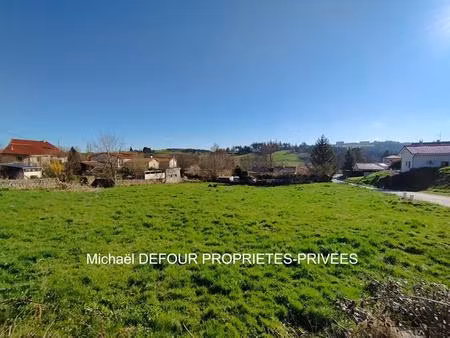monistrol-sur-loire 43120 parcelle de terrain constructible viabilisé de 842 m² prix de ve