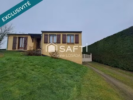 maison 3 chambres avec sous-sol total