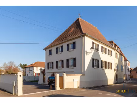 herrlisheim - appartement t4 - terrasse - cave - parking