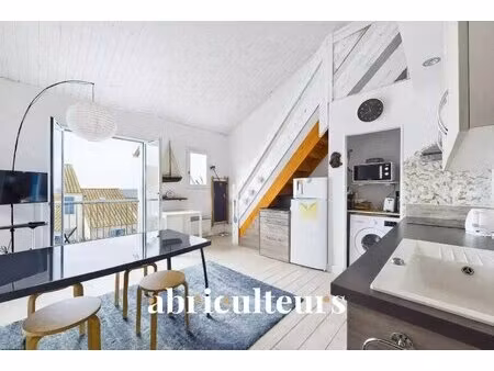 appartement 2 chambres avec balcon vue mer – rue de la pointe à l'herbaudière