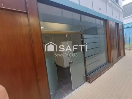 vente commerce 2 pièces 33 m² saint-quentin (02100)