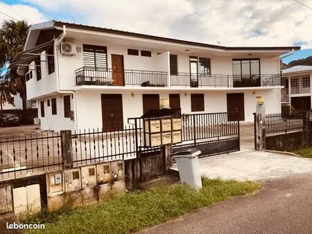 ensemble immobilier maison familiale + 2 appartements cayenne bourda