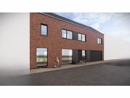 nieuwbouwwoning met grote garage en tuin - 4 slpks !