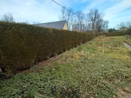 terrain constructible avec dépendances