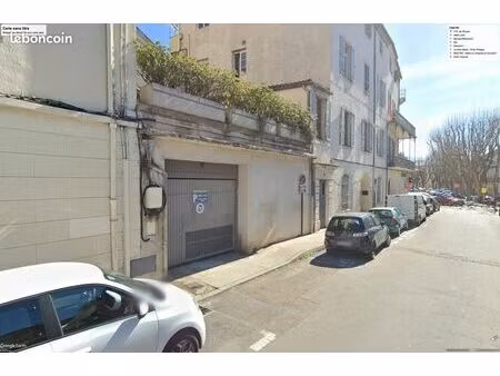 nîmes quartier carnot - à louer garage moto