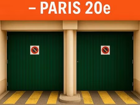 box fermé sécurisé en sous-sol – paris 20e (maraichers  nation)