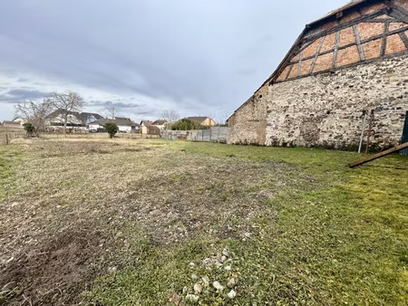 terrain 6 41ares viabilisés  biesheim