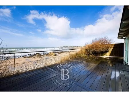 batz sur mer - plage de la govelle - maison face à la mer