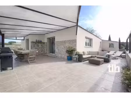 proche quissac - à vendre maison t6 de 250m² sur 2500m² de te