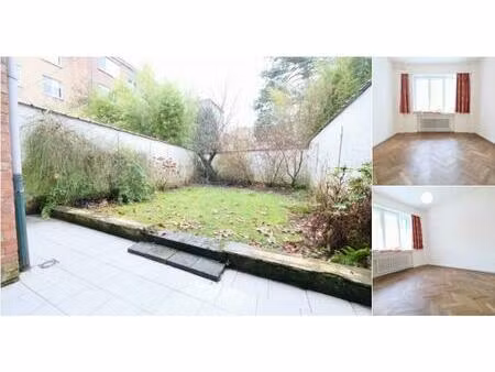 rez-de-chaussée à louer avec terrasse et jardin   koekelberg (vbd84286)