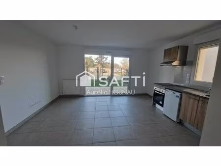 vente appartement 2 pièces 40 m² roques (31120)