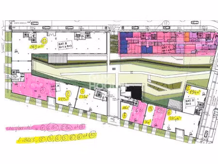 a vendre : 11 locaux commerciaux occupés/non occupés