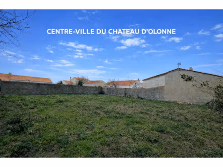 achat terrain 412m² les sables d’olonne 85180