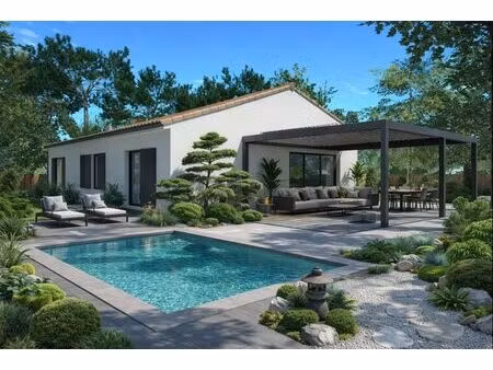 vente maison à construire 90 m² saujon (17600)