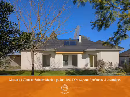 vente maison 4 pièces 100m2 gurmençon 64400 - 286200 € - surface privée