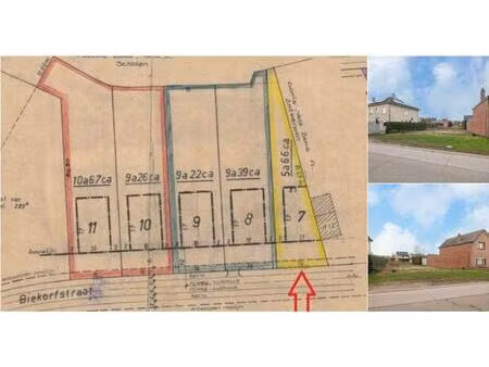 terrain à vendre à biekorfstraat 24a heist-op-den-berg (rbv22940)