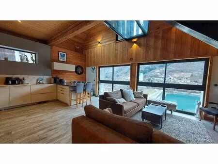 oz en oisans - appartement duplex avec vue splendide