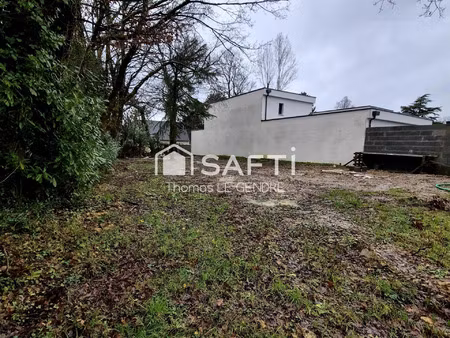 vente terrain 507 m² orvault (44700)