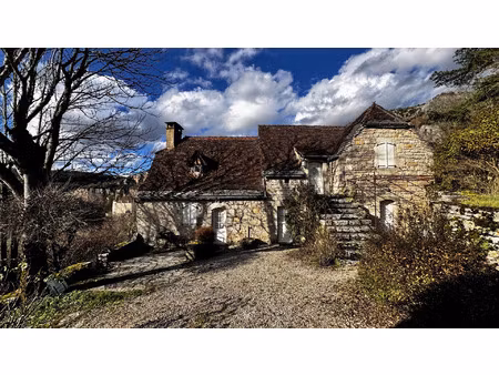 vente maison 9 pièces 220 m² sauliac-sur-célé (46330)