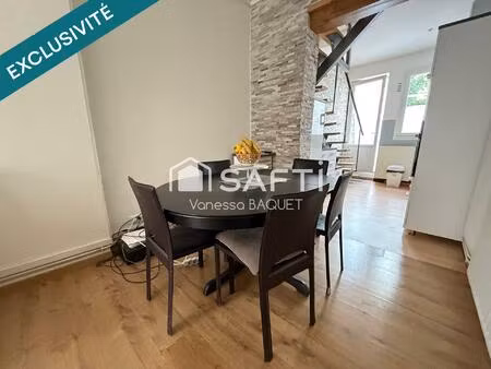 charmante maison de ville 3 pièces  proche gare et centre ville