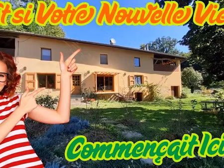 vente maison 6 pièces 130 m² à saint-verand (38160)  498 000 €