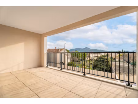 magnifique appartement - 4 piéces - grande terrasse et stati