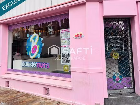 vente commerce 1 pièce 48 m² hénin-beaumont (62110)