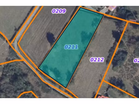 vente terrain 3225 m² à saint-seine (58250)  6 000 €