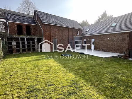 vente maison 6 pièces 152 m² monchy-au-bois (62111)
