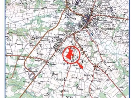 terrain 578 m² hagetmau