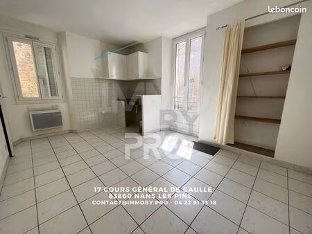 appartement 1 pièce 22 m²