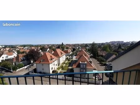 2 p.  40 m² à illkirch + balcon + parking privé