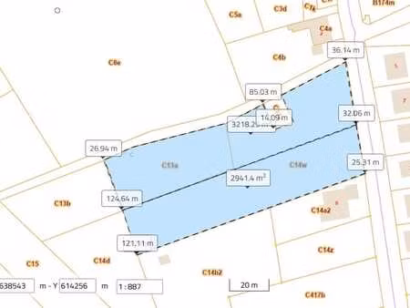 à sars la buissière – parcelle à bâtir dans un agréable c...