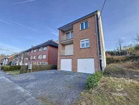 stembert : appartement 2 càc + garage + cave