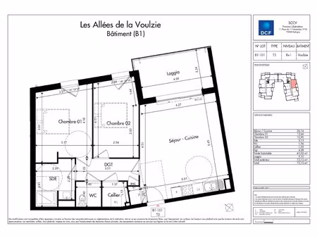 vente appartement 3 pièces 63 m² à provins (77160)  221 000 €
