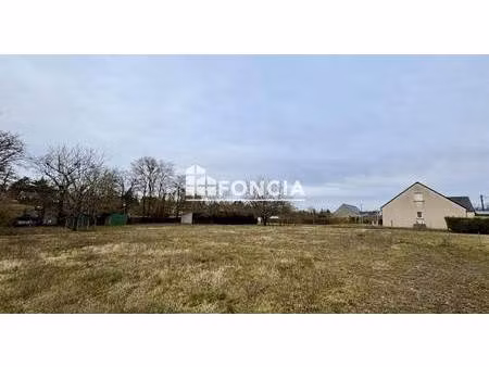 terrain constructible à vendre
