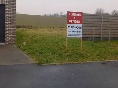 terrain constructible viabilisé à vendre