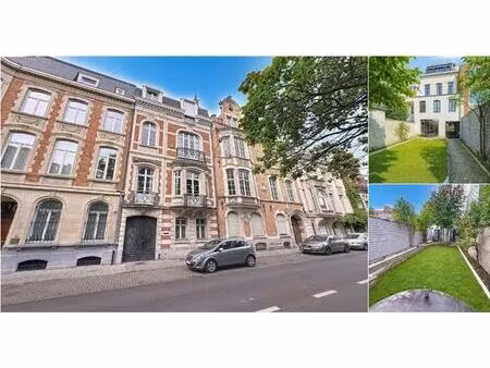 maison de maître à vendre avec jardin et 6 chambres   schaerbeek (vbd84205)