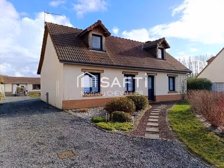 vente maison 5 pièces 119 m² érondelle (80580)