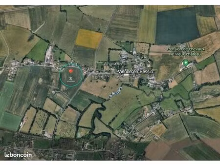 terrain 577 m² vienne en bessin
