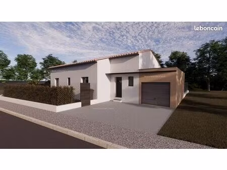 maison t4 + terrain à vendre