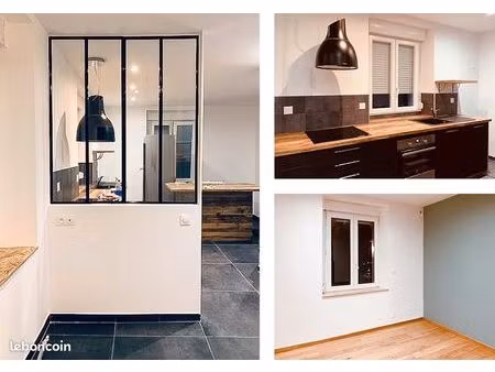 appartement t2 + 1 indépendante piece + sdb total 80 m2 / loft designer