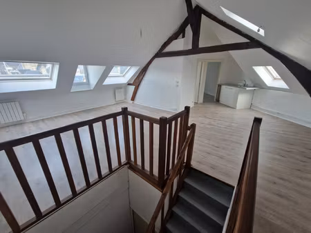 appartement 2 chambres + bureau hyper centre ville fécamp 76