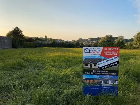 vente terrain 452 m² à wancourt (62128)  70 000 €