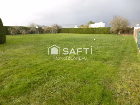 vente terrain à batir 1675 m² à rieux (56350)  63 175 €