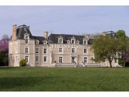 impressive 19th-century château with caretaker's house  just 20 minutes from poitiers with