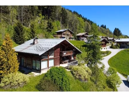 spacious chalet with beautiful mountain views - les gets with id 5415ani