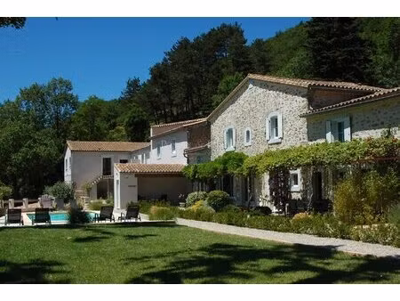 very quiet property south of carcassonne and in the heart of the green aude on 21 ha  hous