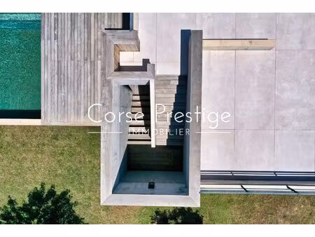 contemporary villa - sea and pool view - gulf of valinco with id 2985929310