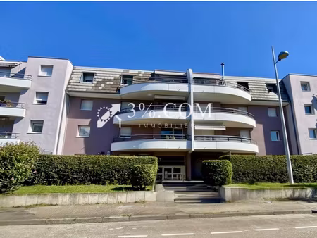 strasbourg-hautepierre appartement f3 de 81m2 situé au 2èm